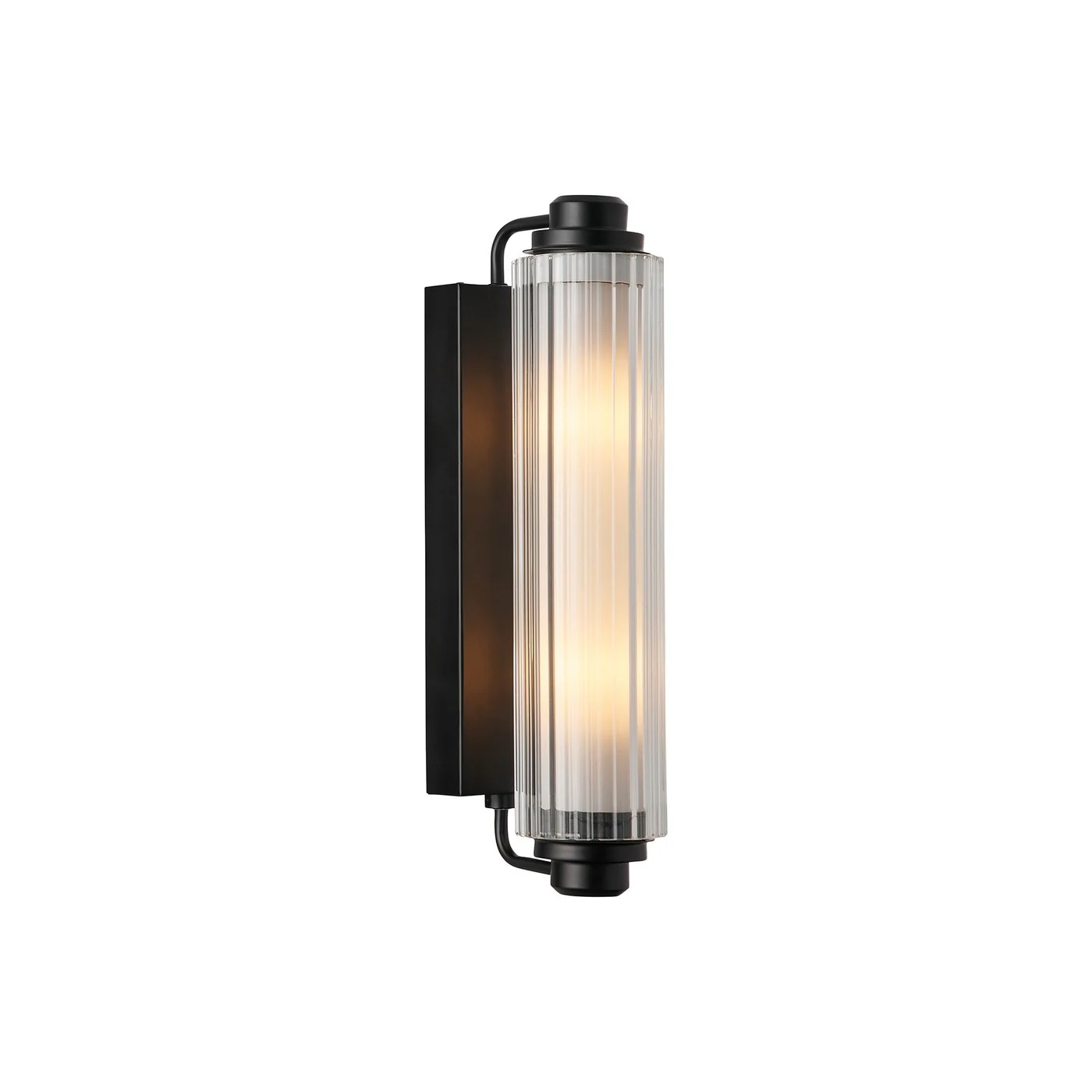 Nimal Double Wall Light-  Black/ Brass Finishes - Image 2
