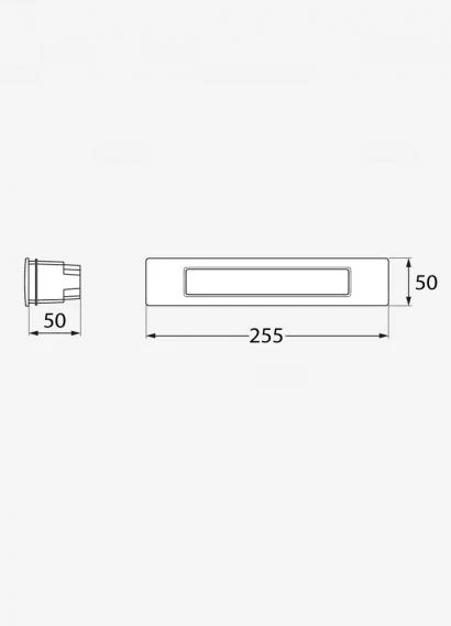 Nina 190/270mm Outdoor Recessed Light- Grey/Black/ White Finishes - Image 7