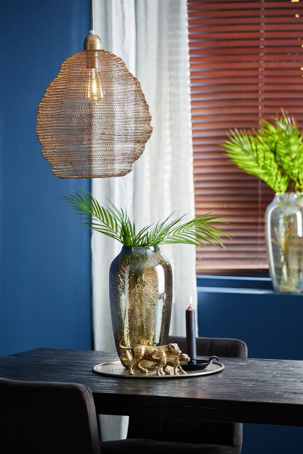 Nina Hanging Lamp - Antique Bronze Finish - Image 9