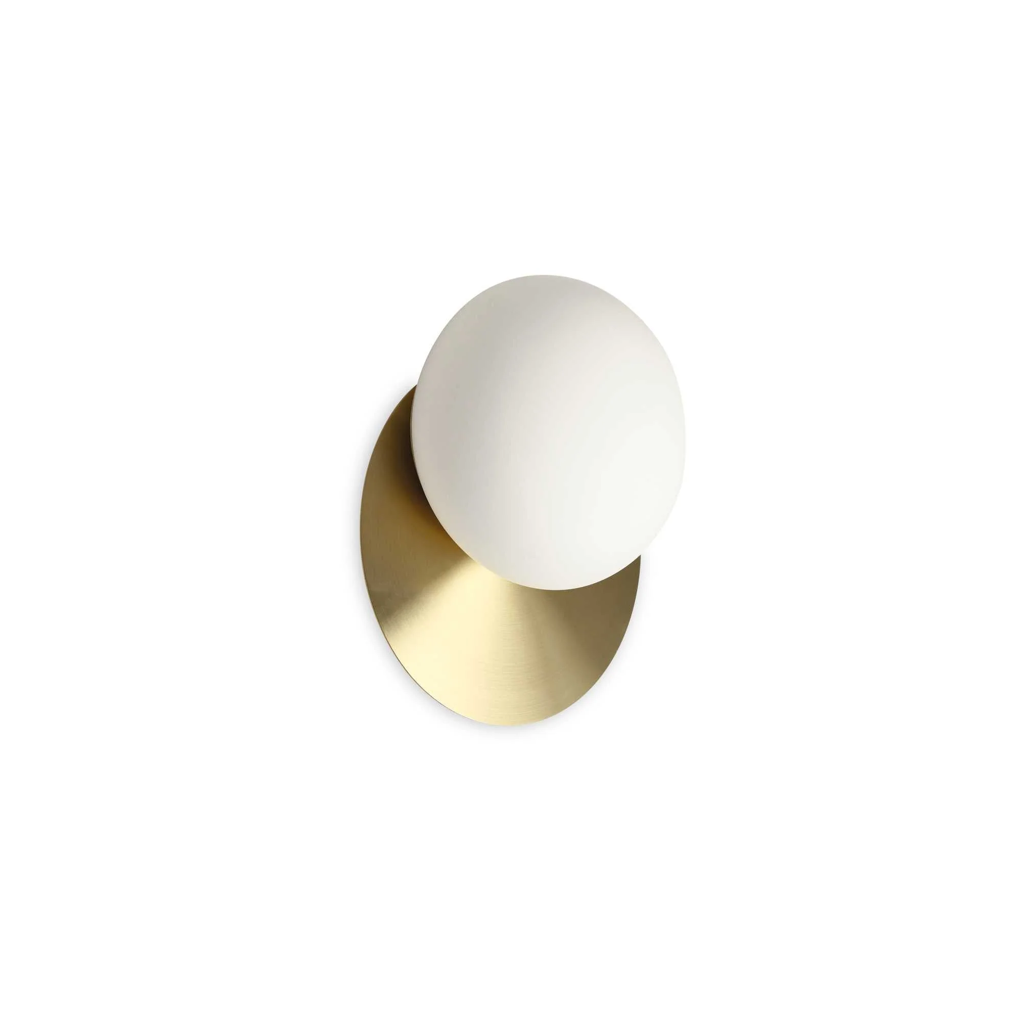 Ninfea Wall light - White/Brass Finish - Image 2