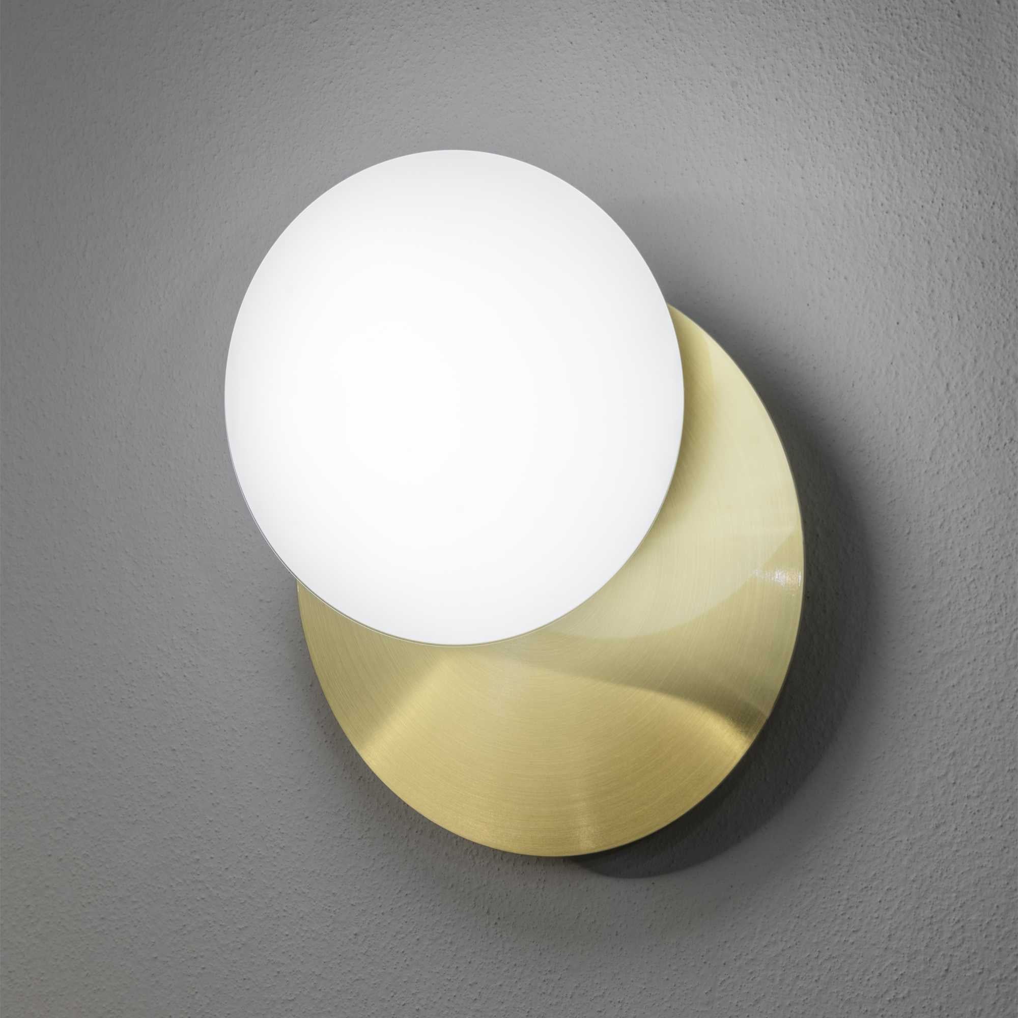 Ninfea Wall light - White/Brass Finish - Image 3