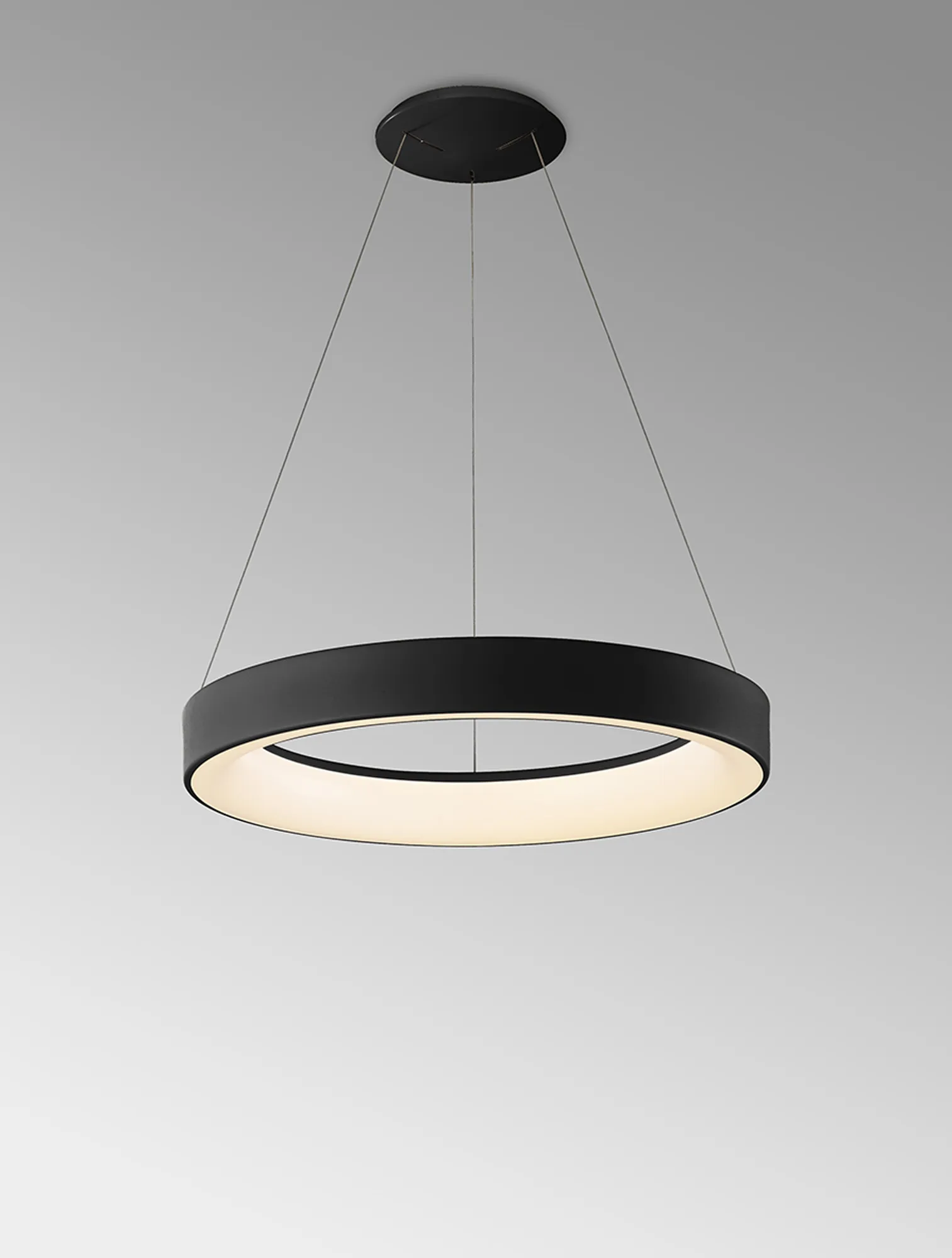 Niseko II Ring Pendant Tuneable Remote Control - Various Finishes & Colours - Image 10