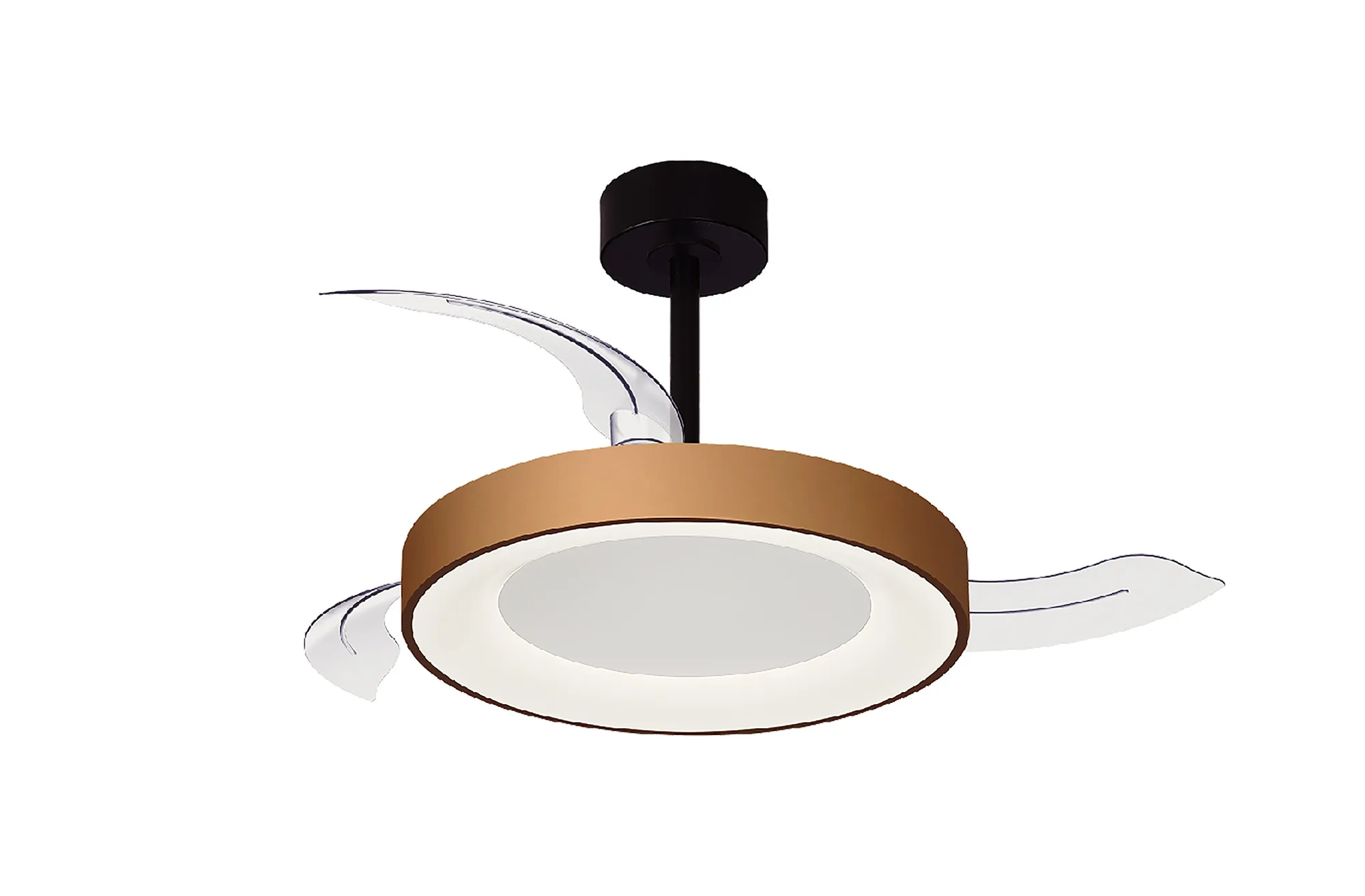 Niseko LED Fan Light w/ Remote Control - Various Colours - Image 7