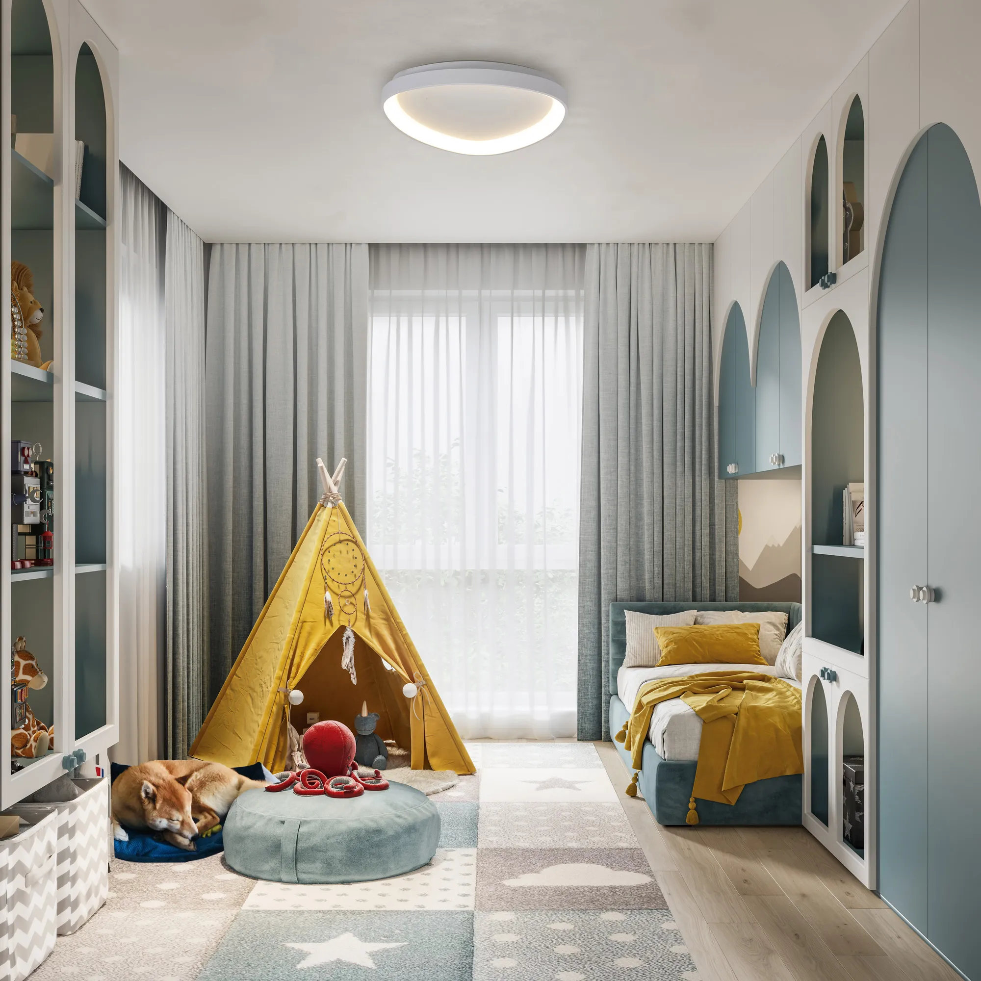 Niseko LED Triangular Ceiling - Various Finishes - Image 12