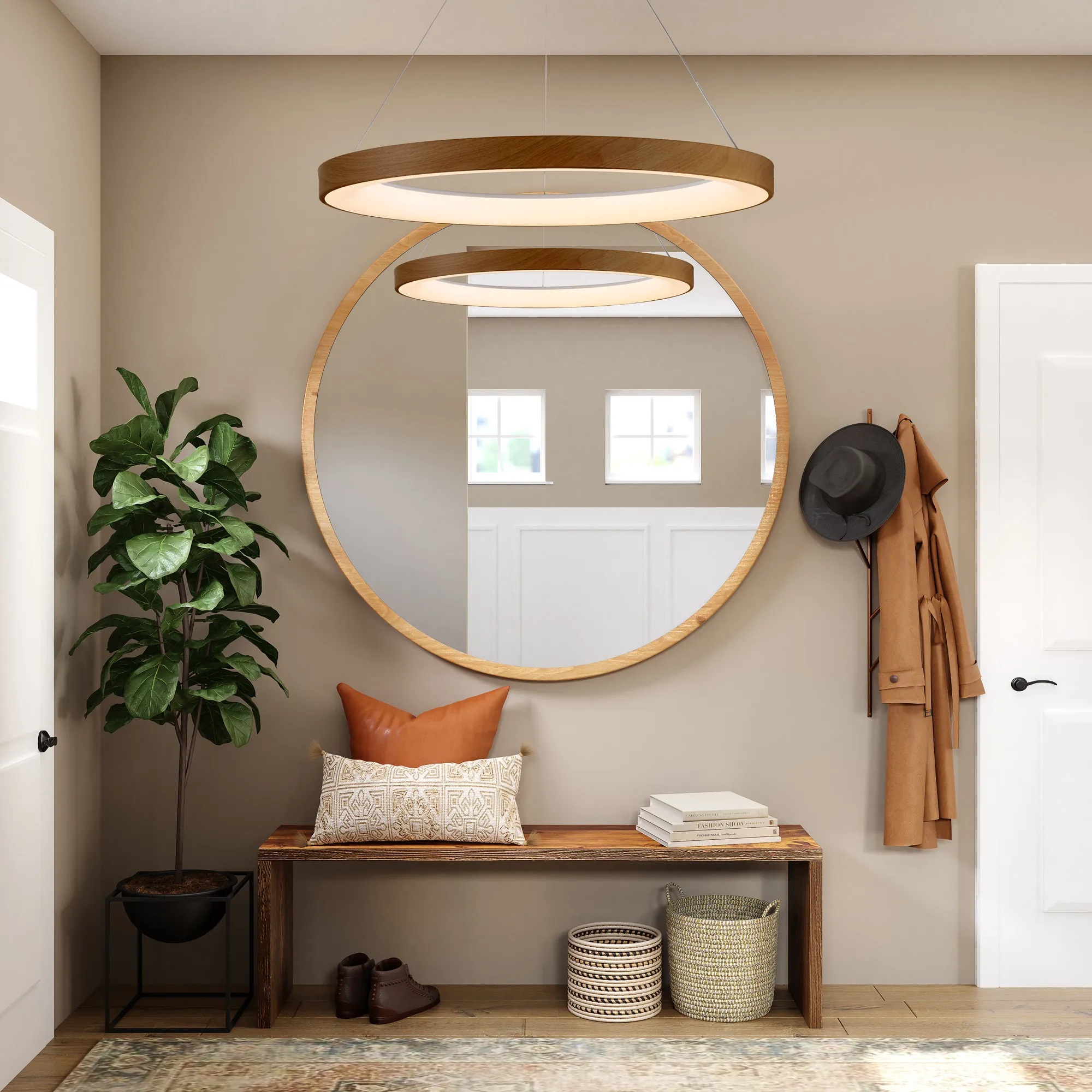 Niseko LED Triangular Ceiling - Various Finishes - Image 19