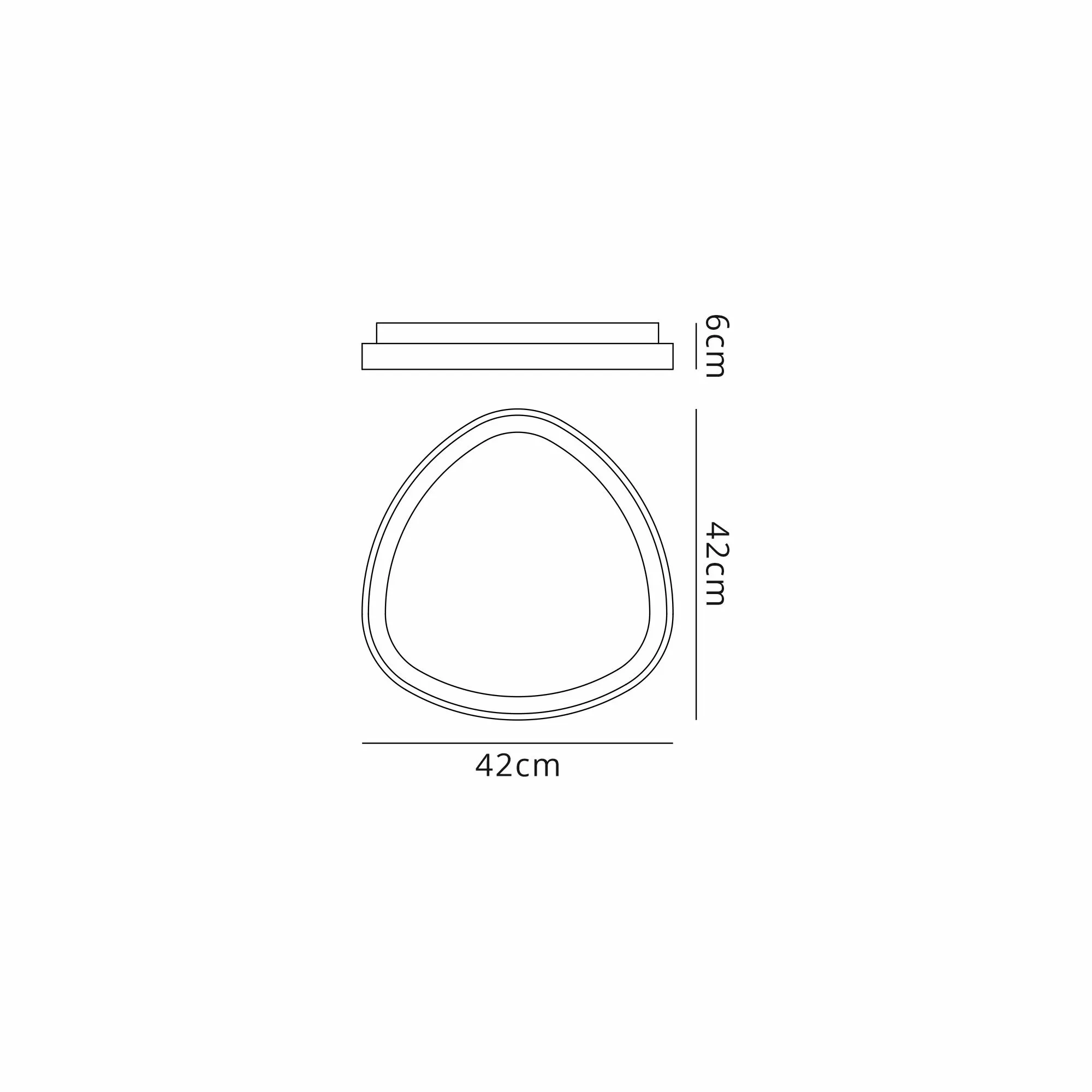 Niseko LED Triangular Ceiling - Various Finishes - Image 24