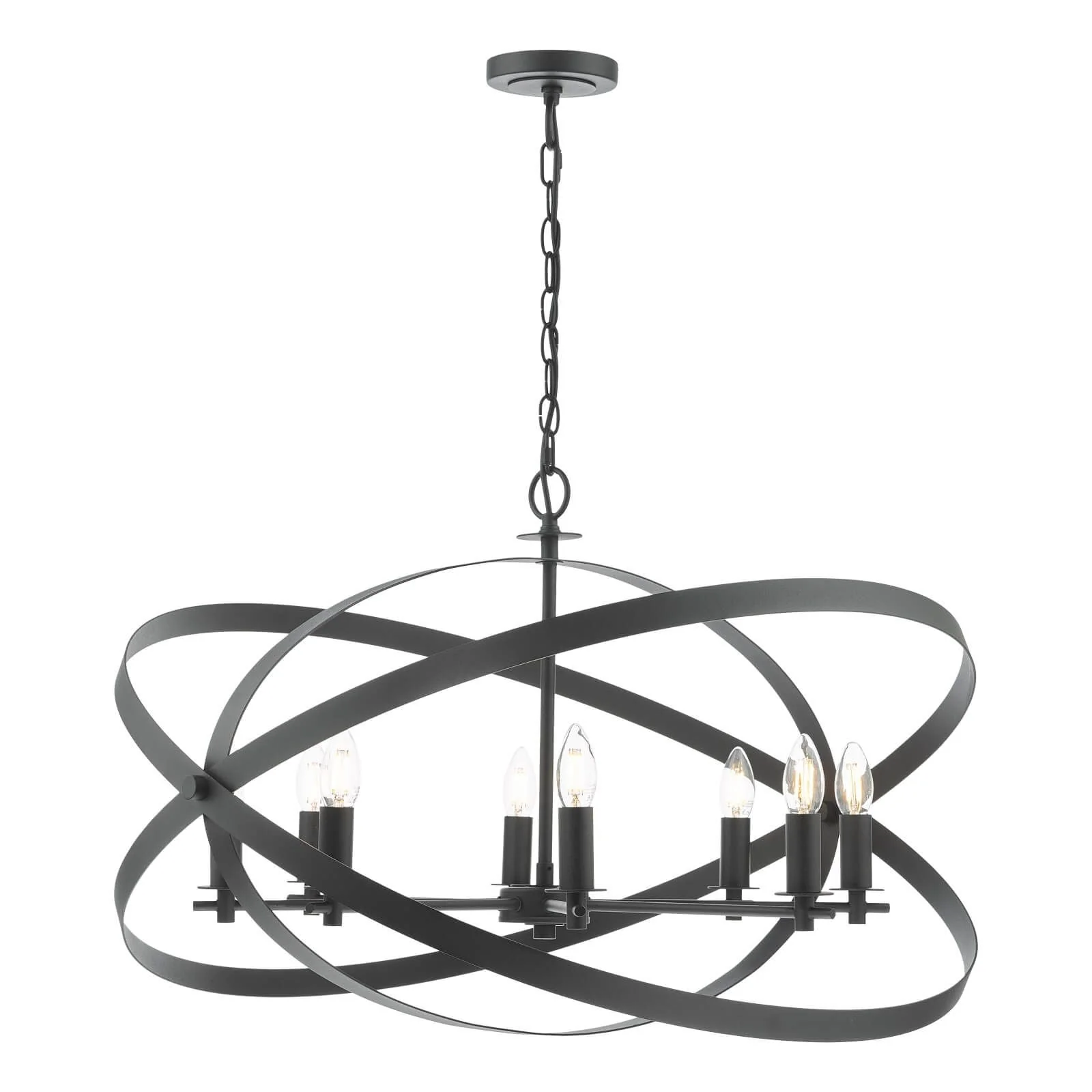 Nitya 5/8Lt Centre Ceiling Light - Copper Finish - Image 11