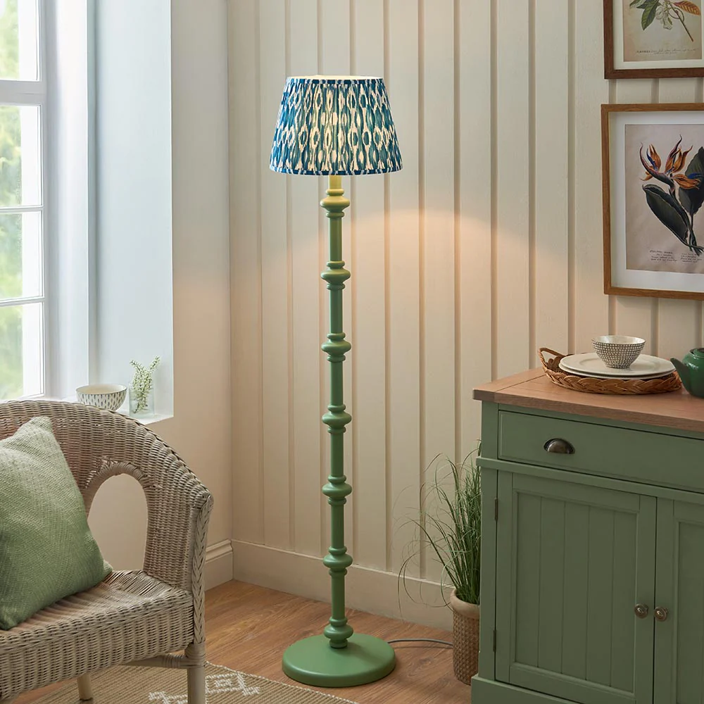 Nivara Ikat Floor Lamp In Various Finish B22 - Image 102