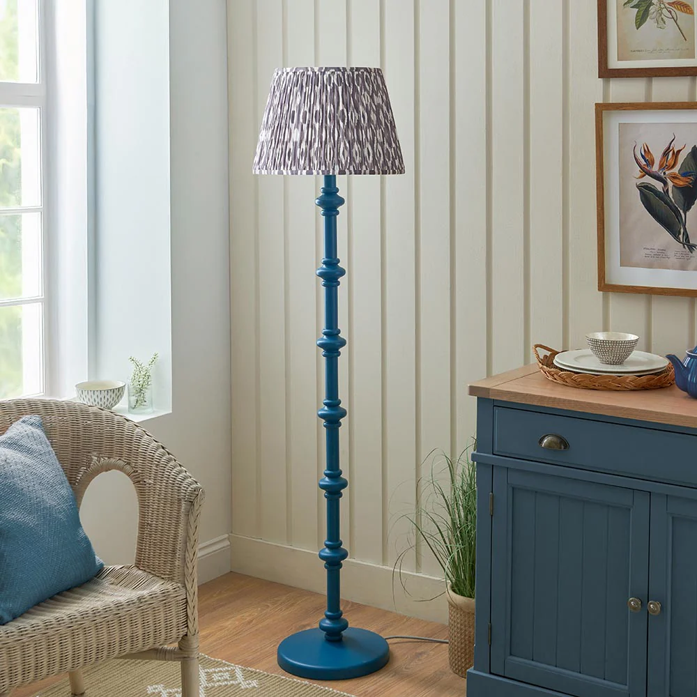 Nivara Ikat Floor Lamp In Various Finish B22 - Image 11