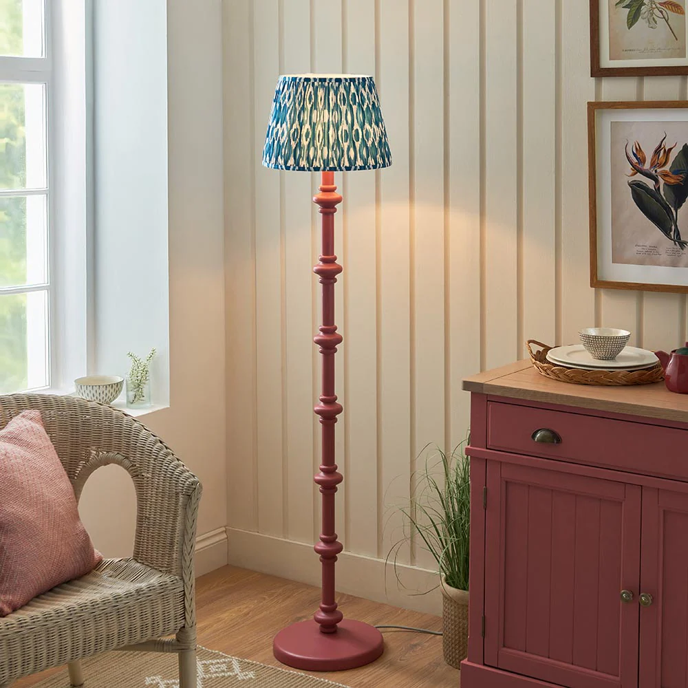 Nivara Ikat Floor Lamp In Various Finish B22 - Image 110