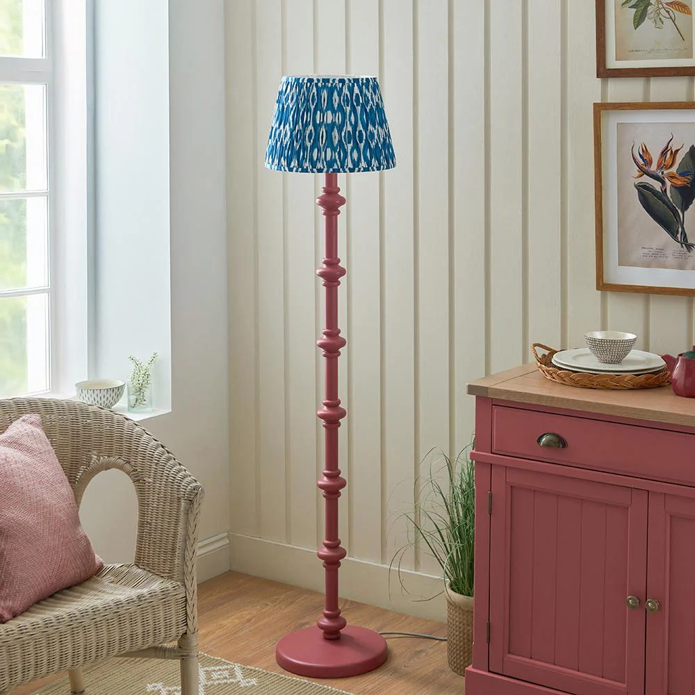 Nivara Ikat Floor Lamp In Various Finish B22 - Image 111