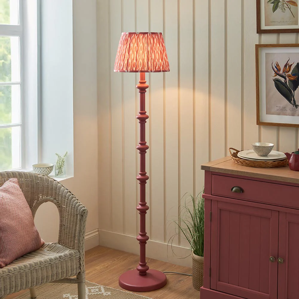 Nivara Ikat Floor Lamp In Various Finish B22 - Image 126