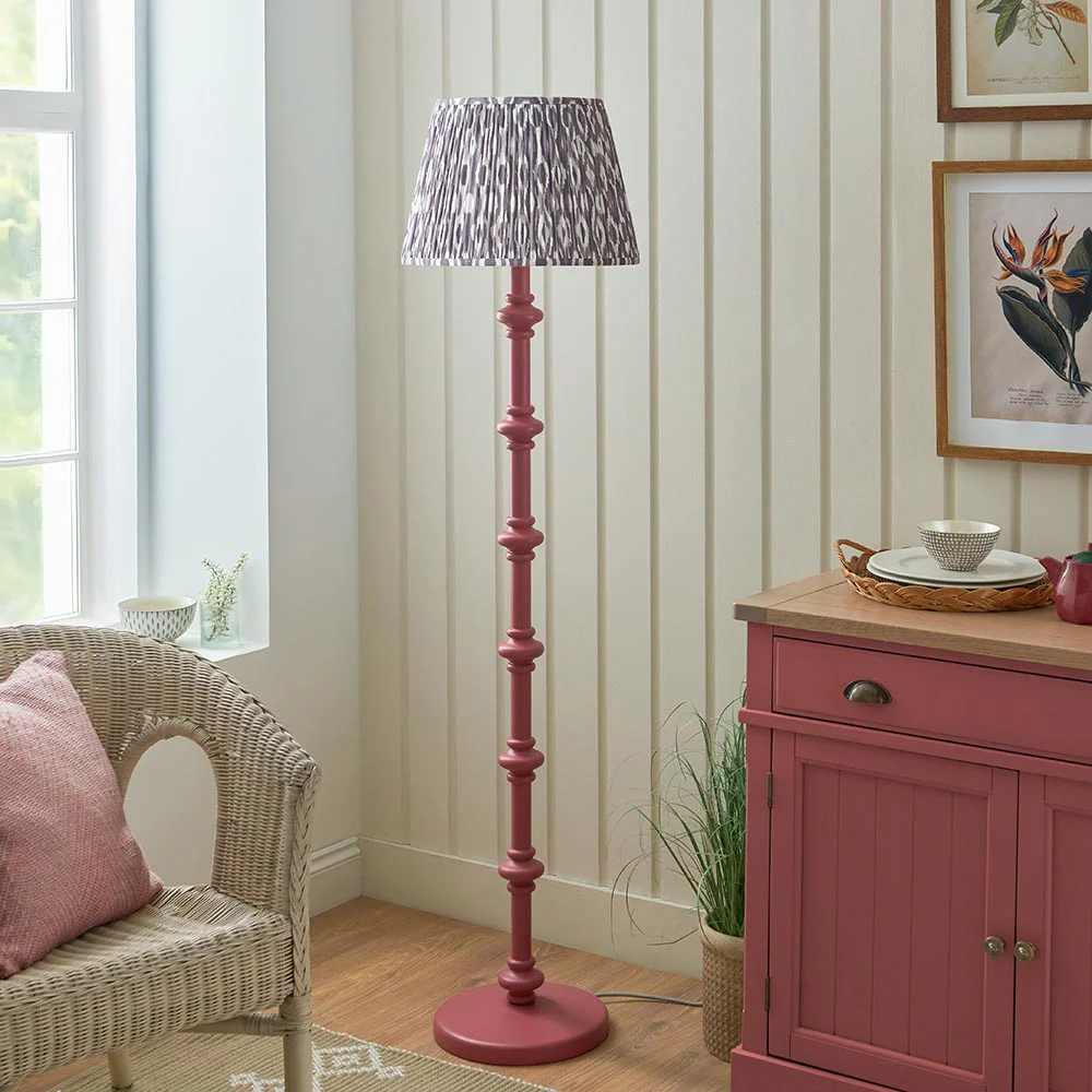 Nivara Ikat Floor Lamp In Various Finish B22 - Image 15