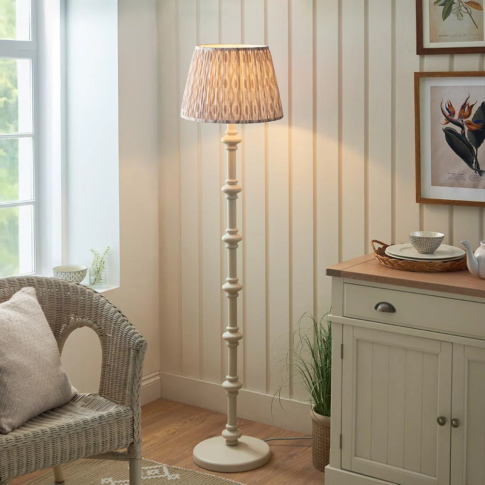 Nivara Ikat Floor Lamp In Various Finish B22 - Image 18