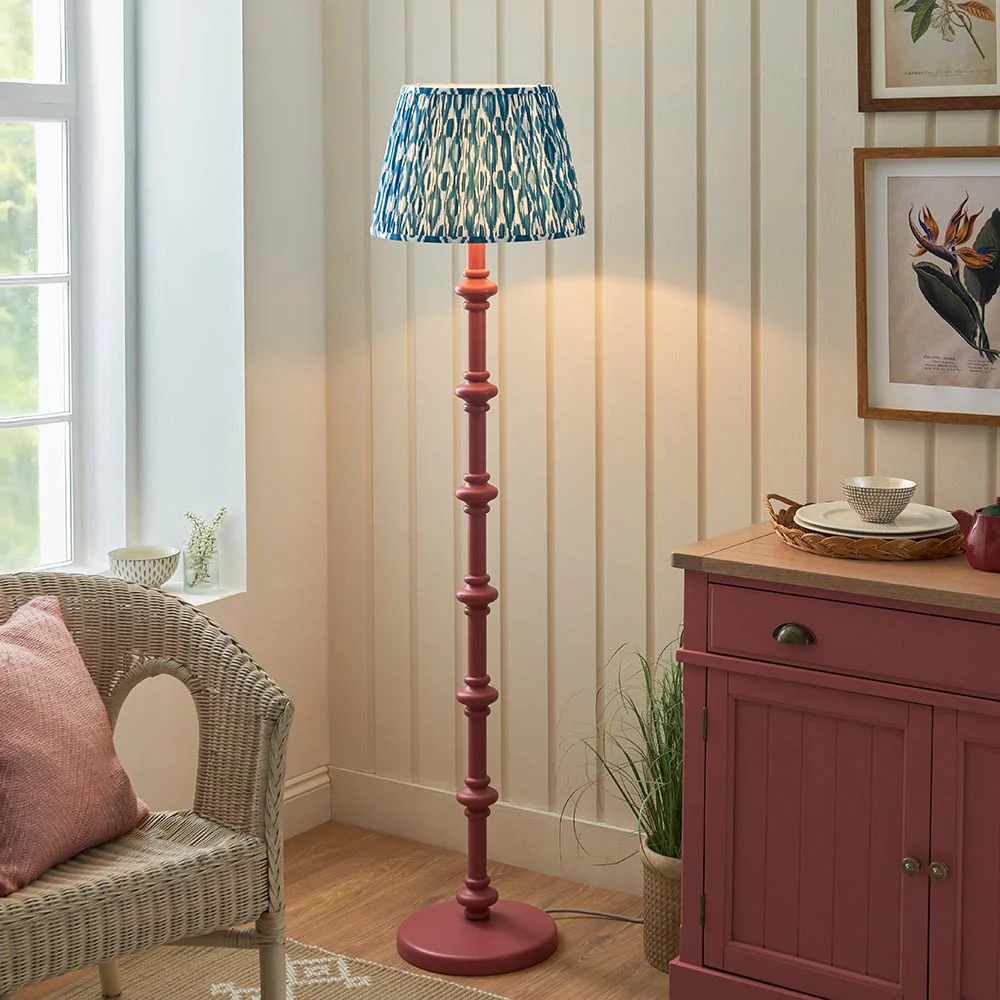 Nivara Ikat Floor Lamp In Various Finish B22 - Image 46