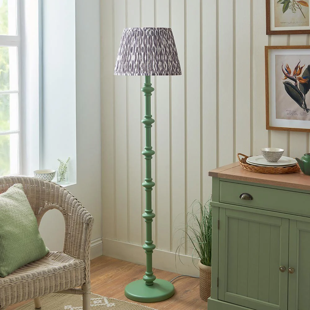 Nivara Ikat Floor Lamp In Various Finish B22 - Image 7