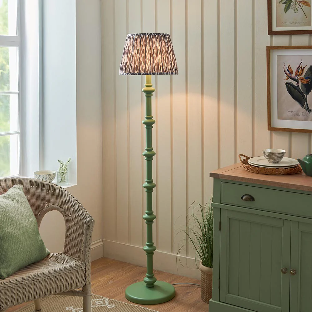 Nivara Ikat Floor Lamp In Various Finish B22 - Image 70
