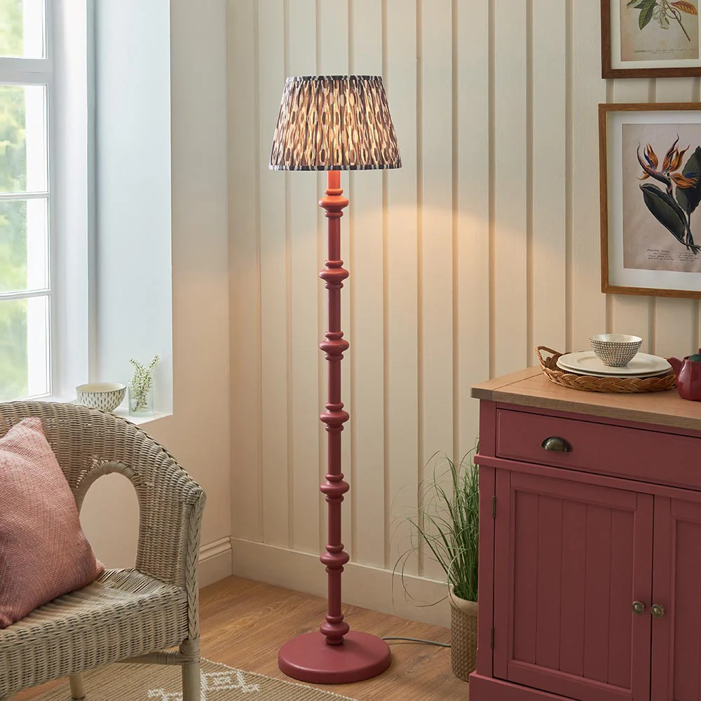 Nivara Ikat Floor Lamp In Various Finish B22 - Image 78