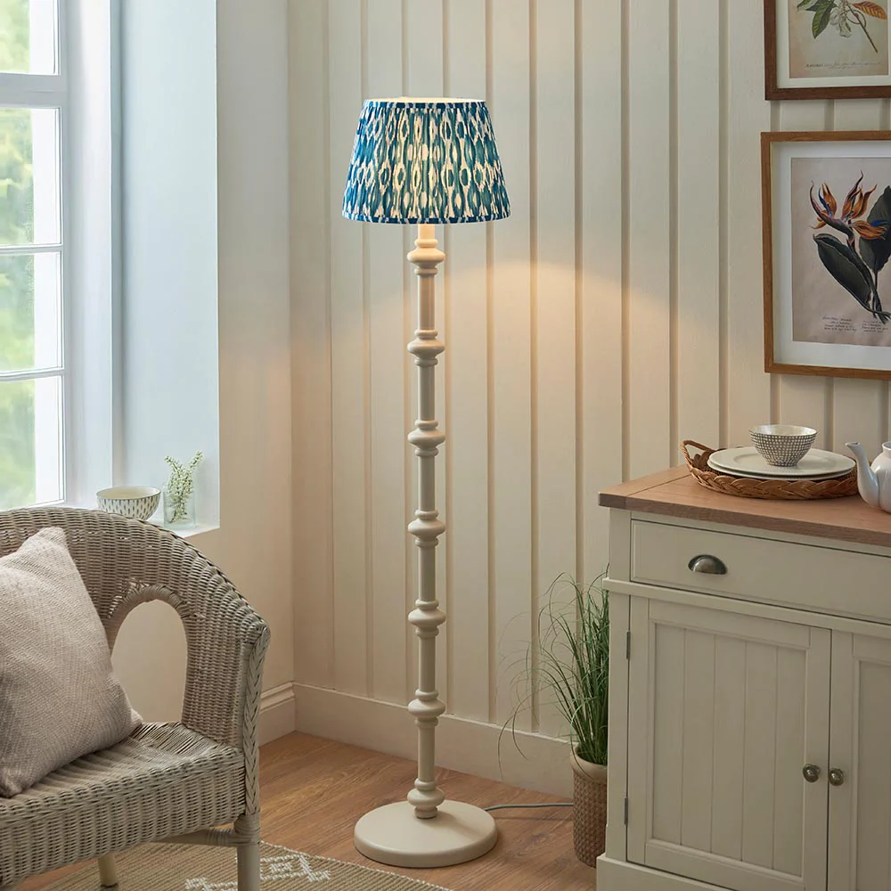 Nivara Ikat Floor Lamp In Various Finish B22 - Image 98