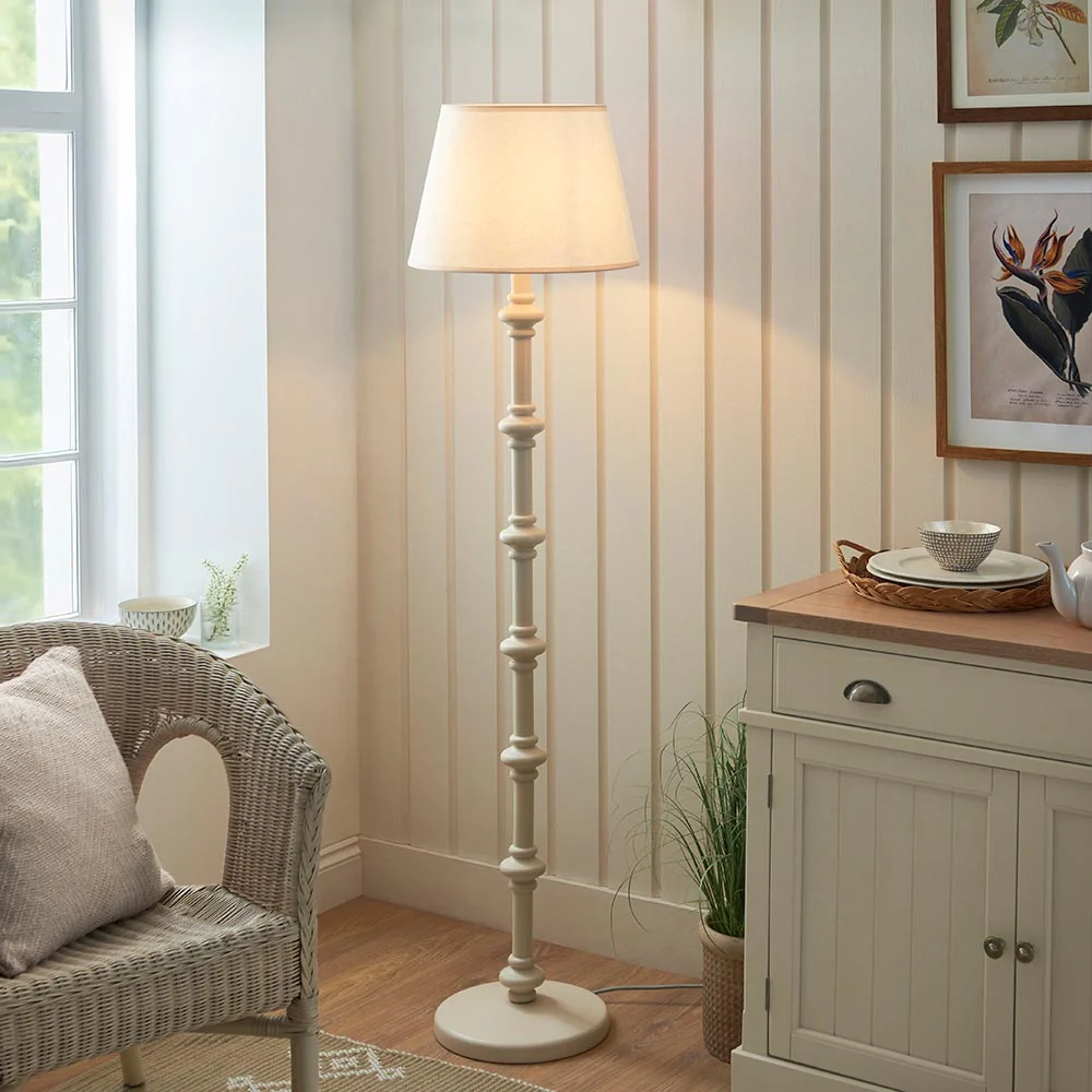 Nivara Ivy Floor Lamp In Various Finish B22 - Image 2
