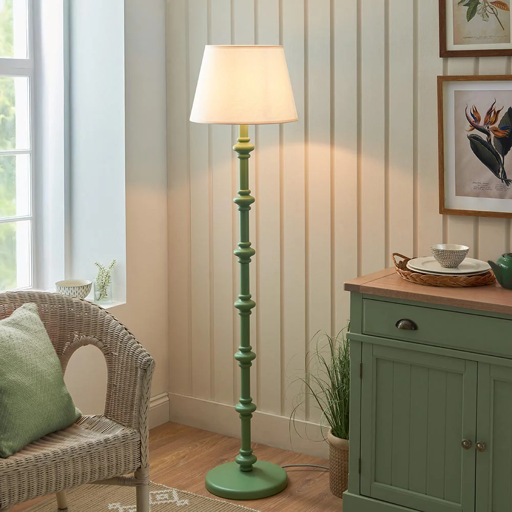Nivara Ivy Floor Lamp In Various Finish B22 - Image 6