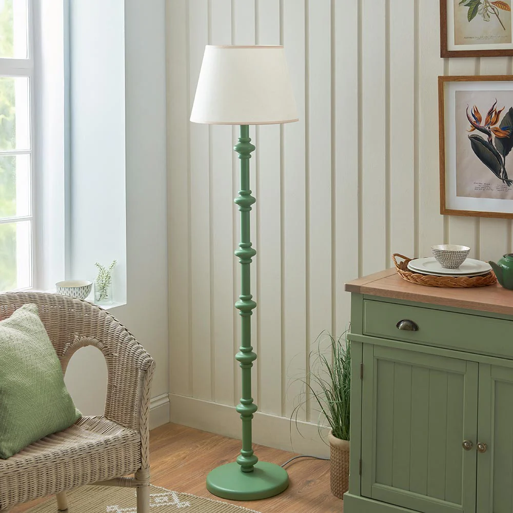 Nivara Ivy Floor Lamp In Various Finish B22 - Image 7