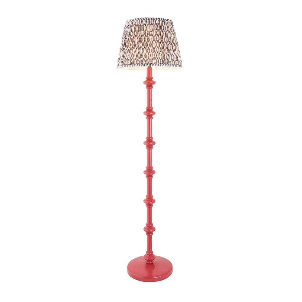 Nivara Ripple Floor Lamp In Various Finishes B22 - Image 13