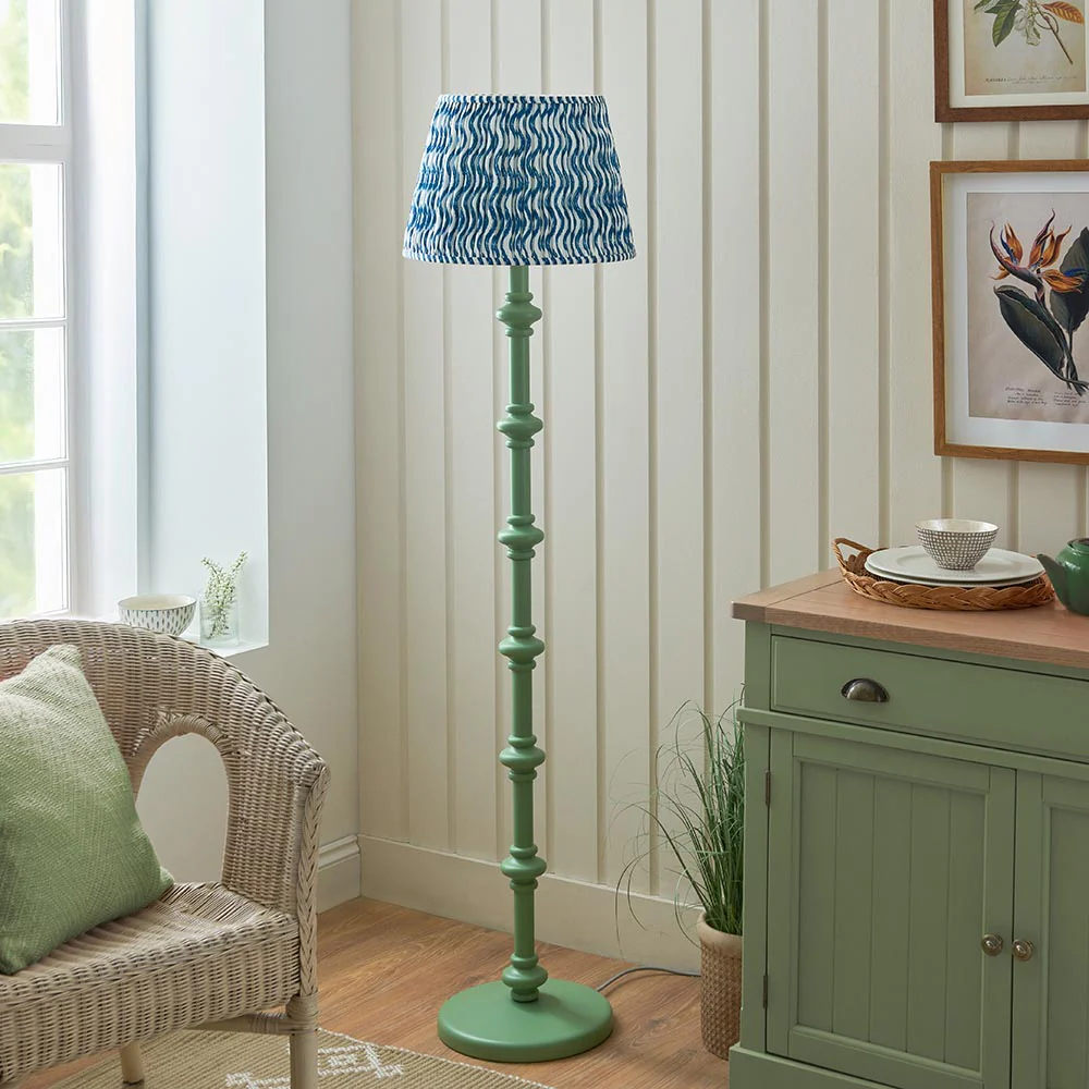 Nivara Ripple Floor Lamp In Various Finishes B22 - Image 23
