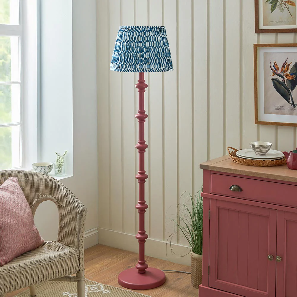Nivara Ripple Floor Lamp In Various Finishes B22 - Image 31