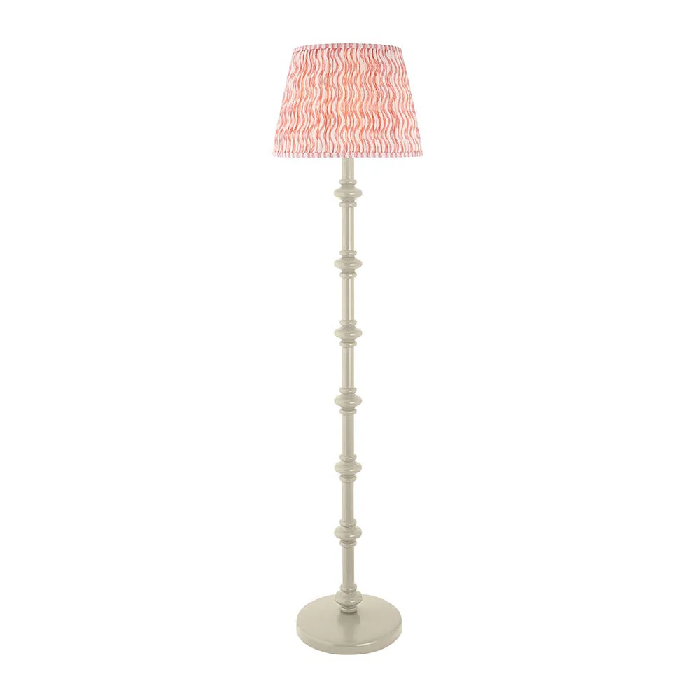 Nivara Ripple Floor Lamp In Various Finishes B22 - Image 33