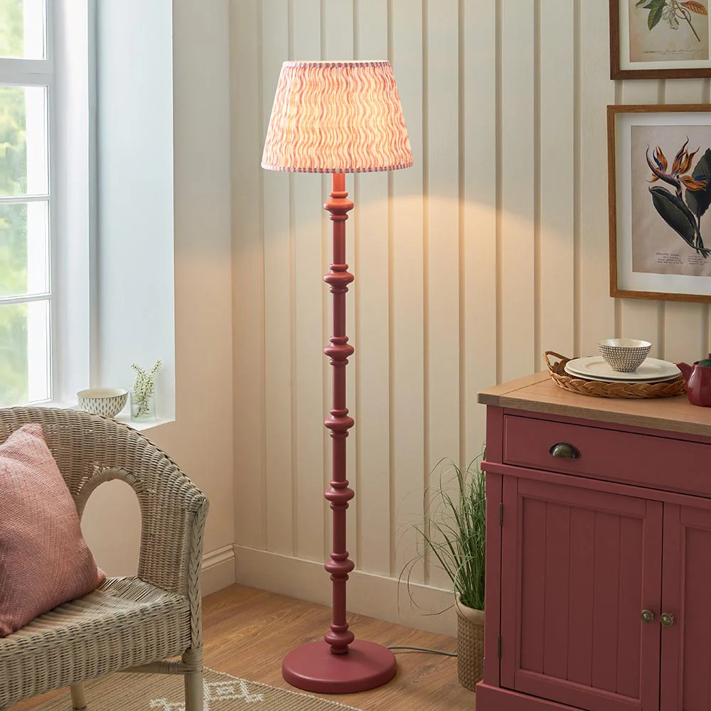Nivara Ripple Floor Lamp In Various Finishes B22 - Image 42