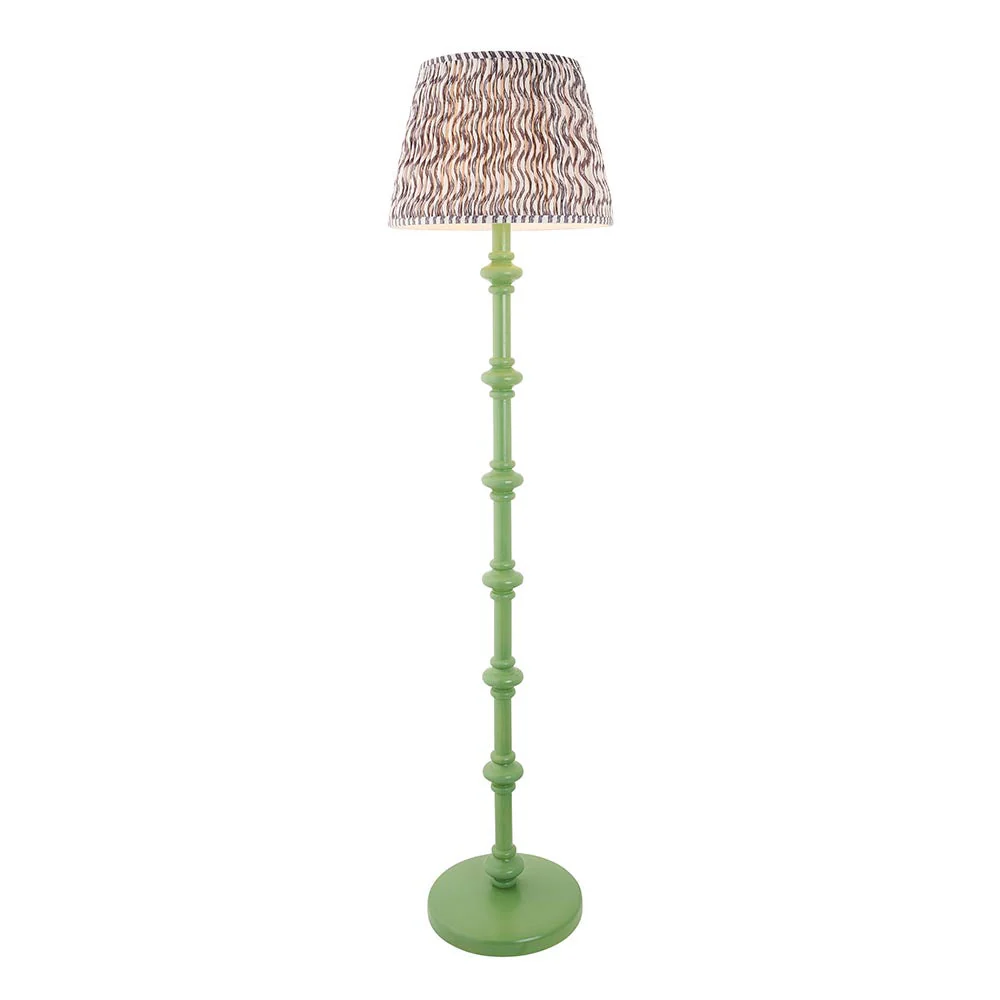 Nivara Ripple Floor Lamp In Various Finishes B22 - Image 5