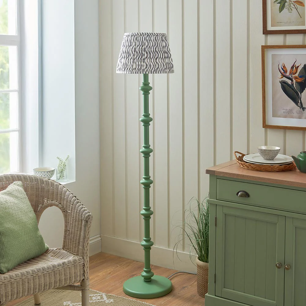 Nivara Ripple Floor Lamp In Various Finishes B22 - Image 51