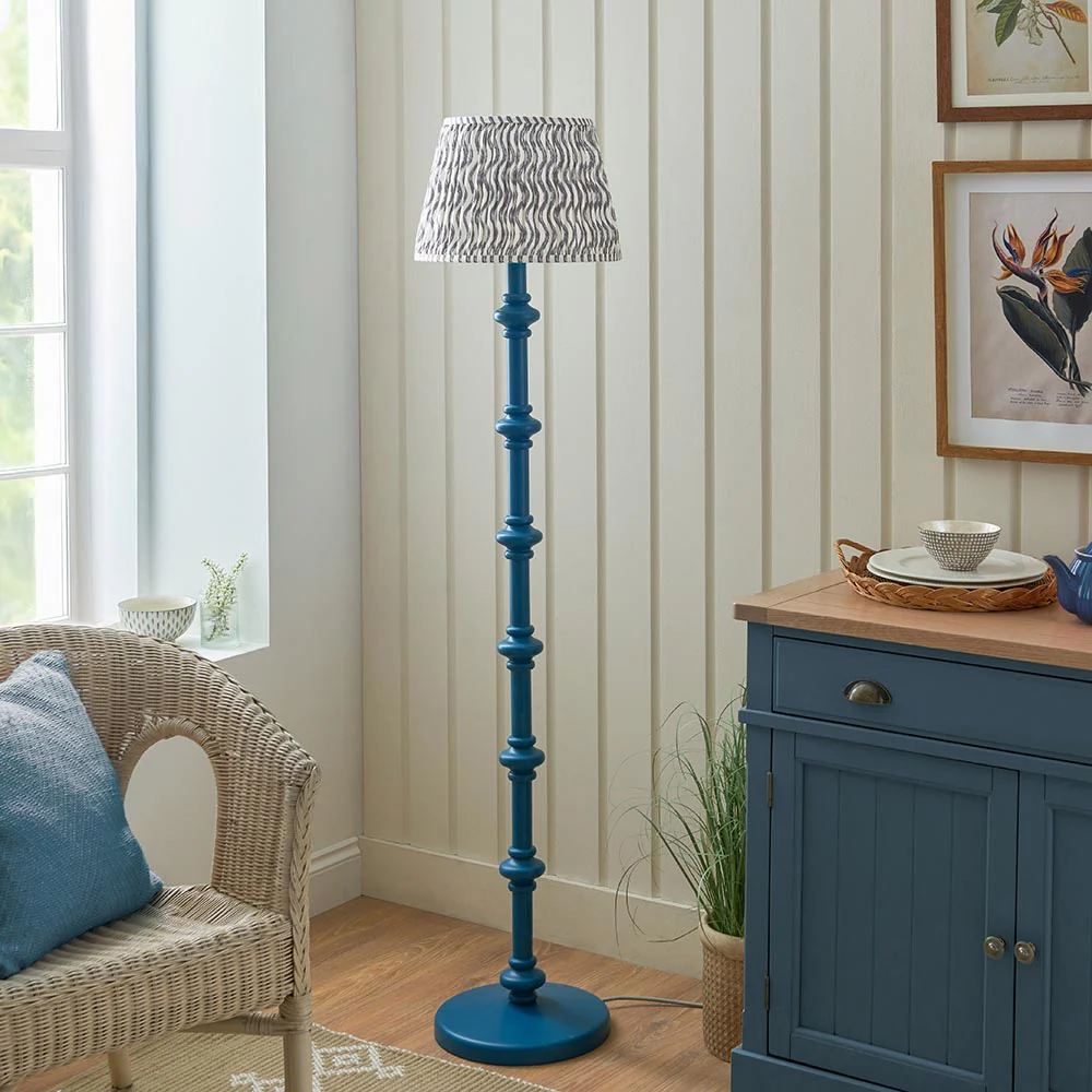 Nivara Ripple Floor Lamp In Various Finishes B22 - Image 55