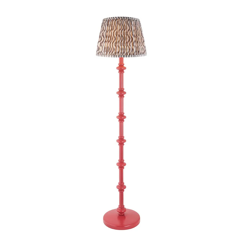 Nivara Ripple Floor Lamp In Various Finishes B22 - Image 57