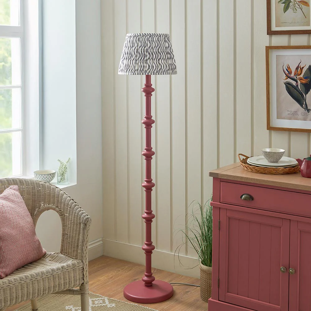 Nivara Ripple Floor Lamp In Various Finishes B22 - Image 59