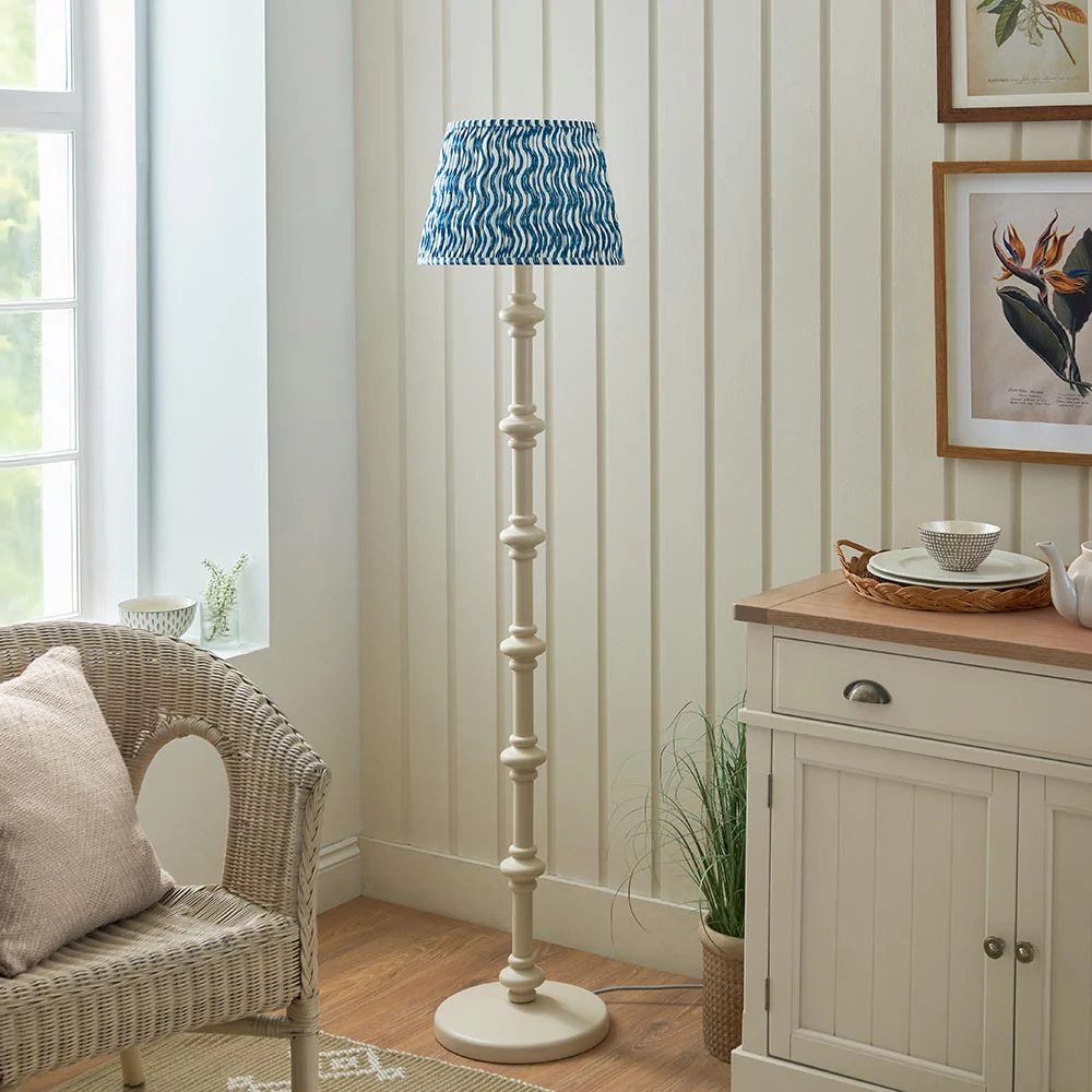 Nivara Ripple Floor Lamp In Various Finishes B22 - Image 63