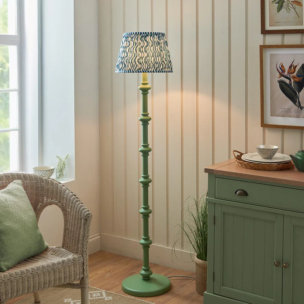Nivara Ripple Floor Lamp In Various Finishes B22 - Image 66