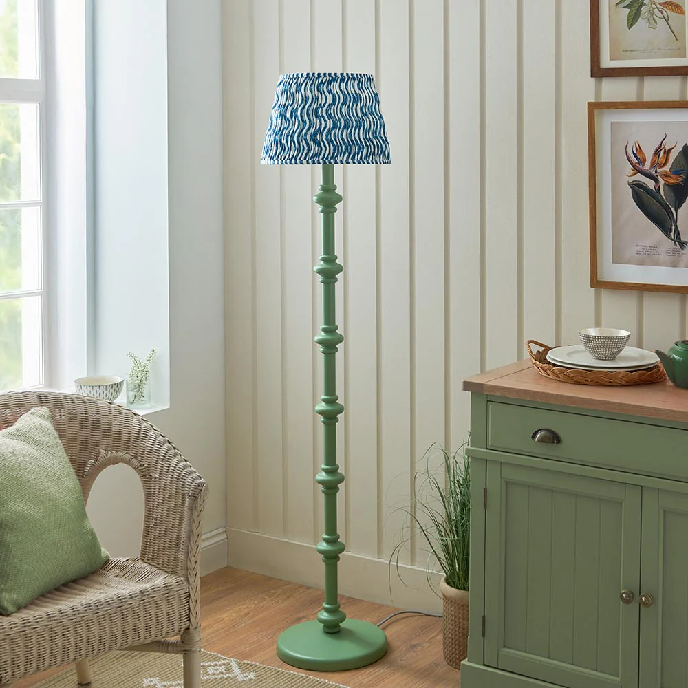 Nivara Ripple Floor Lamp In Various Finishes B22 - Image 67