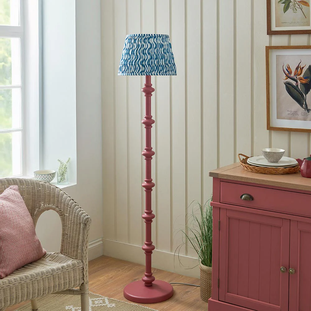 Nivara Ripple Floor Lamp In Various Finishes B22 - Image 75