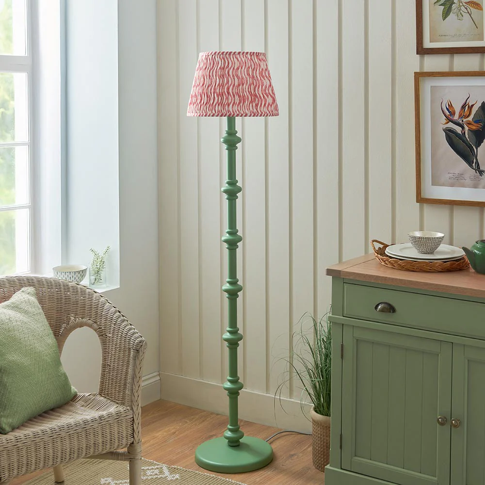 Nivara Ripple Floor Lamp In Various Finishes B22 - Image 83