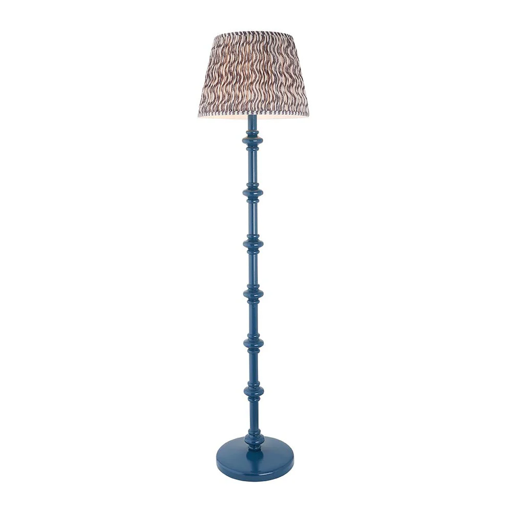 Nivara Ripple Floor Lamp In Various Finishes B22 - Image 9