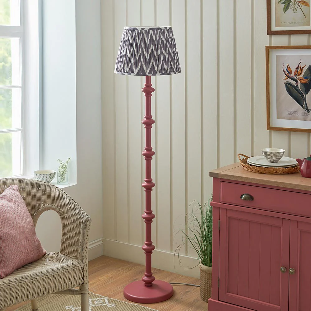 Nivara Zigzag Floor Lamp In Various Finishes B22 - Image 15