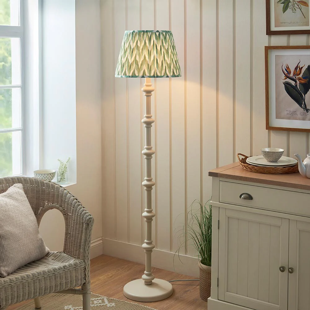 Nivara Zigzag Floor Lamp In Various Finishes B22 - Image 18