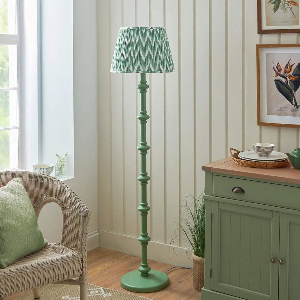 Nivara Zigzag Floor Lamp In Various Finishes B22 - Image 23