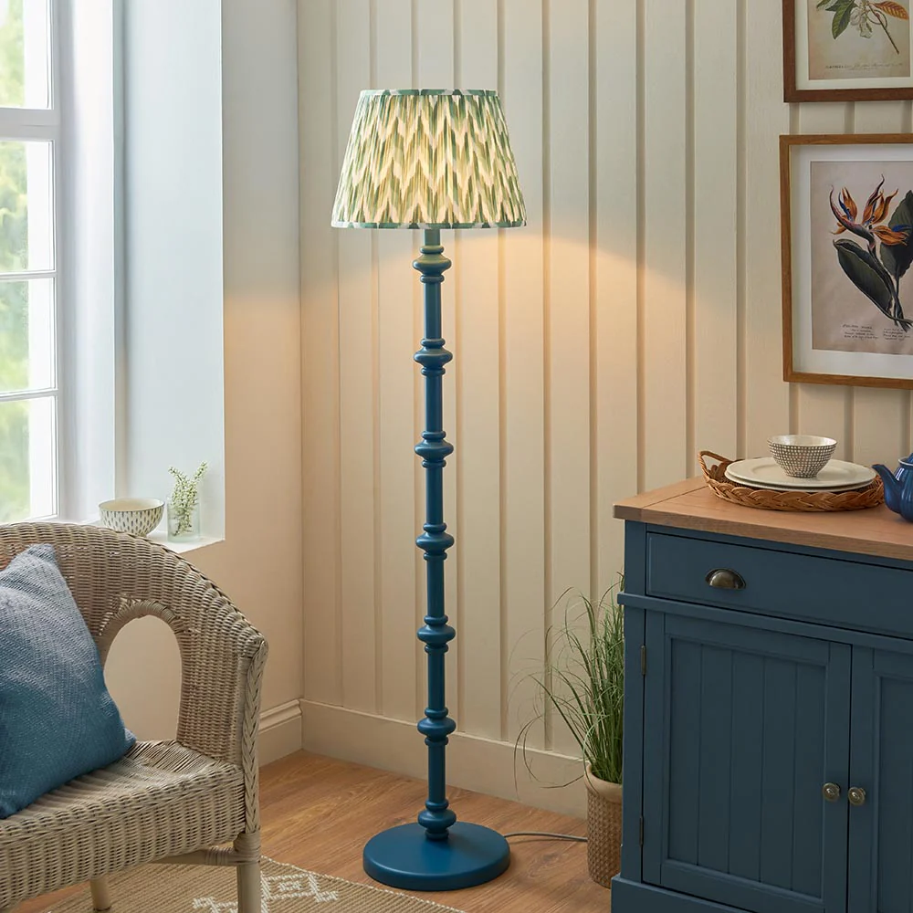 Nivara Zigzag Floor Lamp In Various Finishes B22 - Image 26