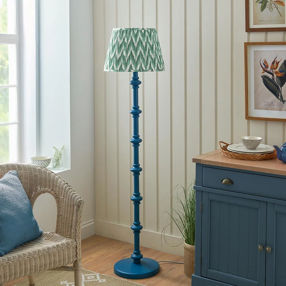 Nivara Zigzag Floor Lamp In Various Finishes B22 - Image 27