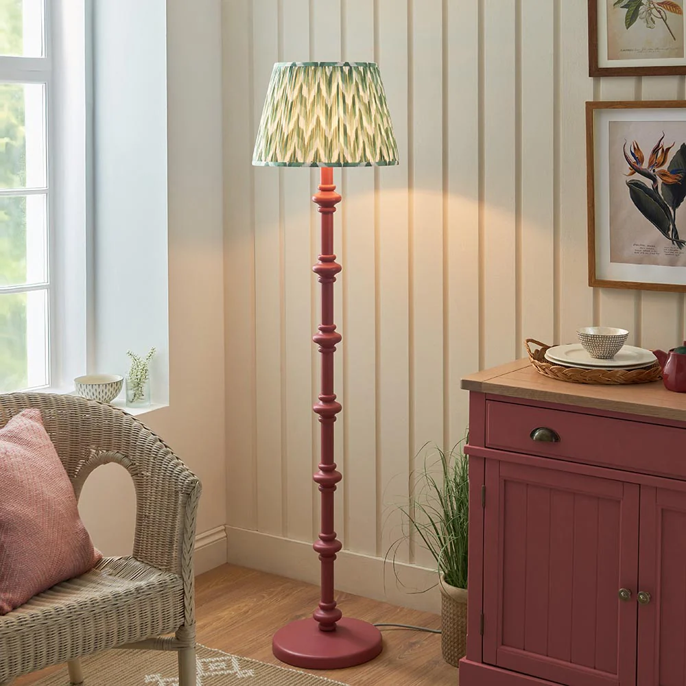 Nivara Zigzag Floor Lamp In Various Finishes B22 - Image 30