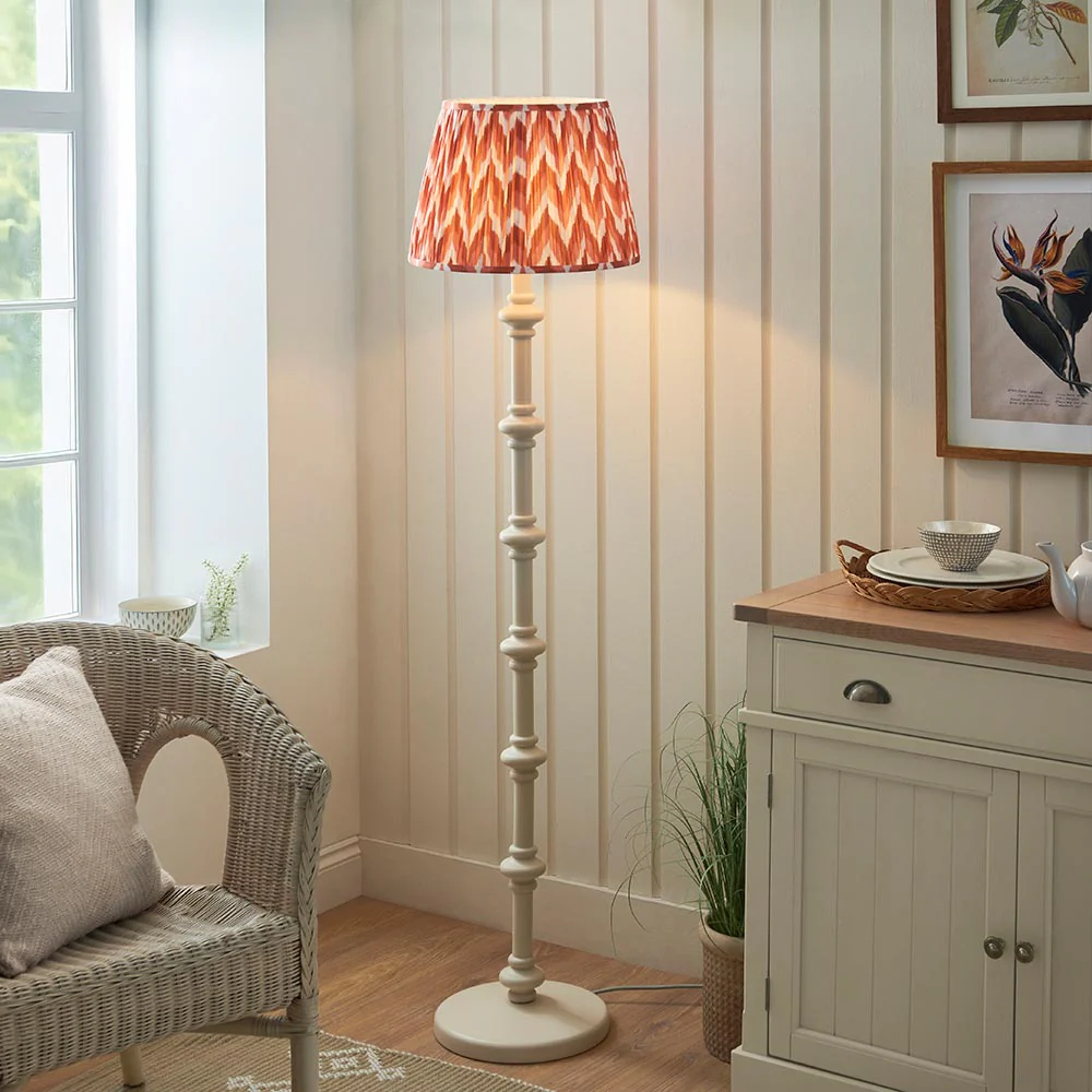 Nivara Zigzag Floor Lamp In Various Finishes B22 - Image 34