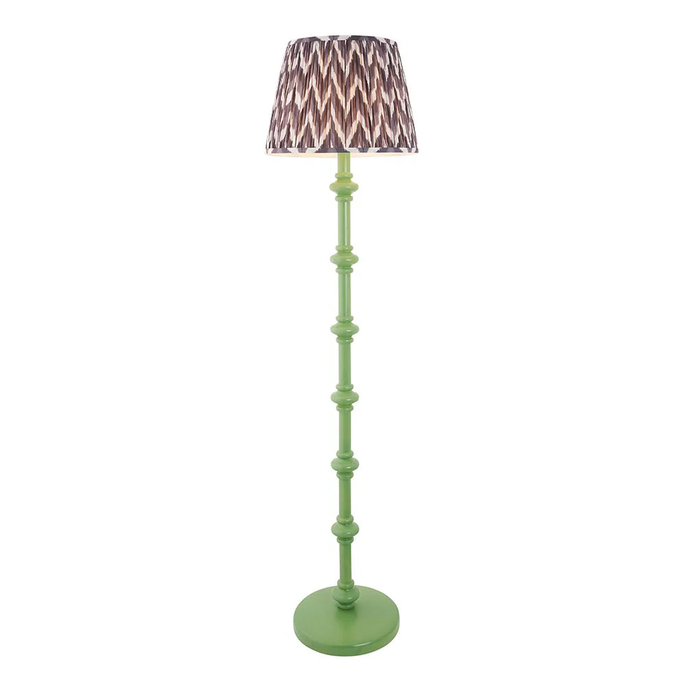 Nivara Zigzag Floor Lamp In Various Finishes B22 - Image 5